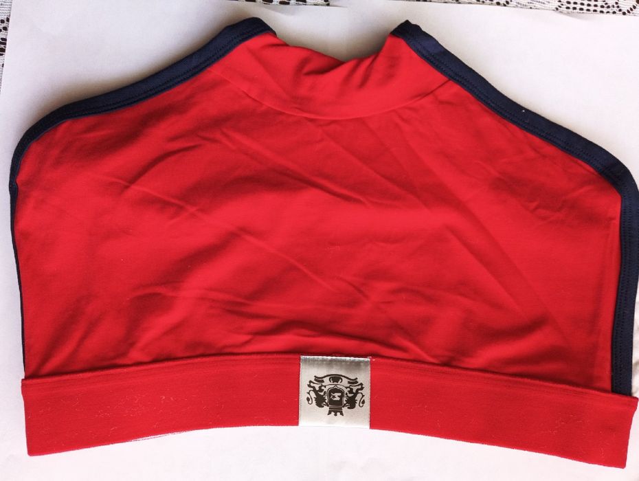 Bokserki męskie rL czerwone