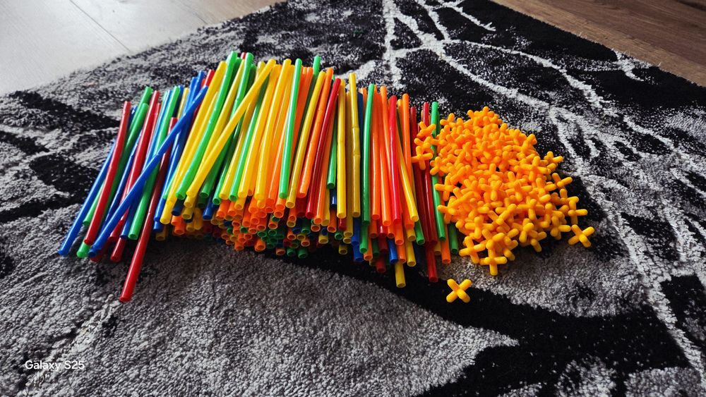 Słomki do zabawy konstrukcyjne