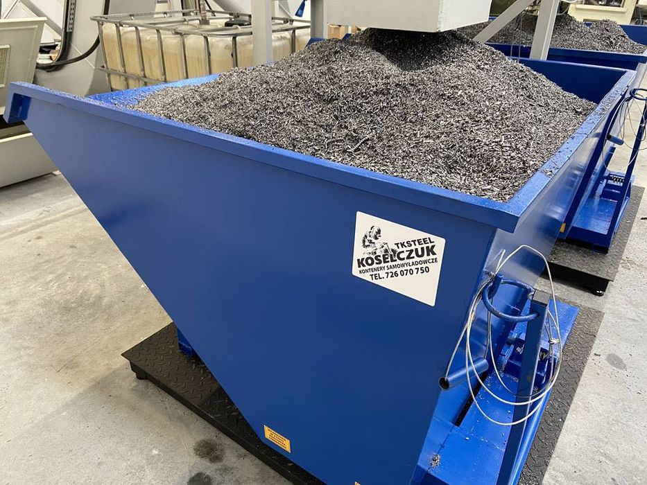 Kontener 1m3 #3 koleba pojemnik samowyładowczy