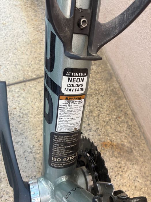 Cannondale Bicycle frame with rockshock suspension