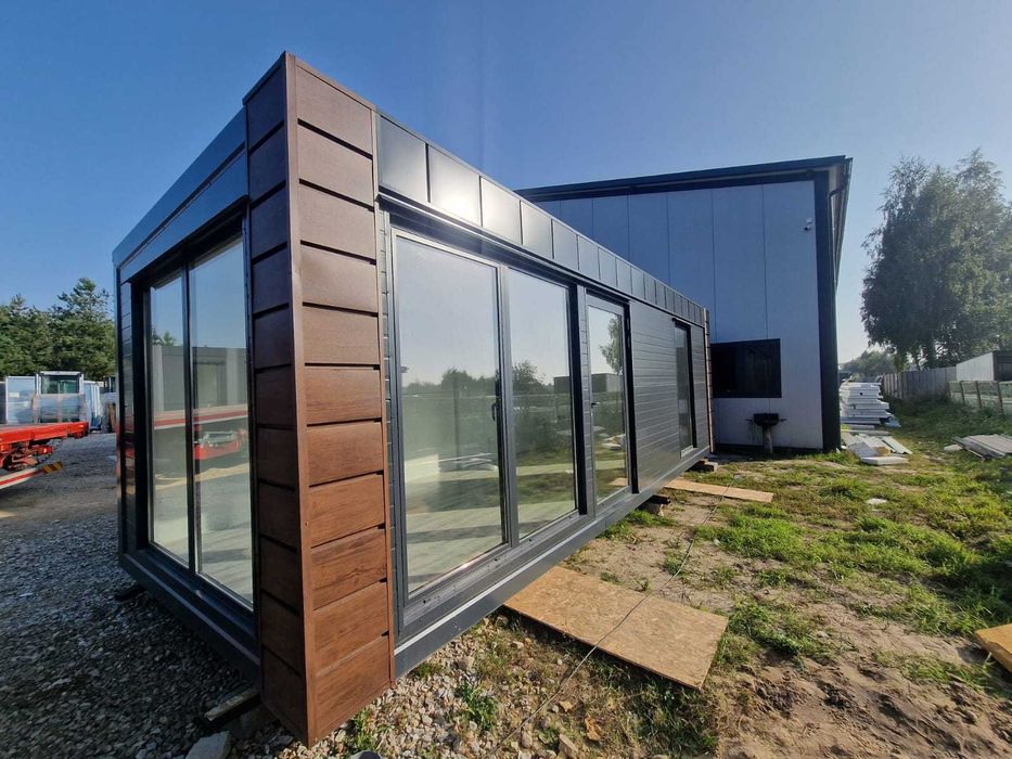 Kontener Pawilon Mieszkalny Handlowy Biurowy Socjalny 8x3 każdy rozm.