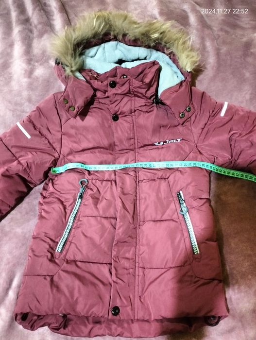 Зимова куртка на хлопчика 116 розмір.