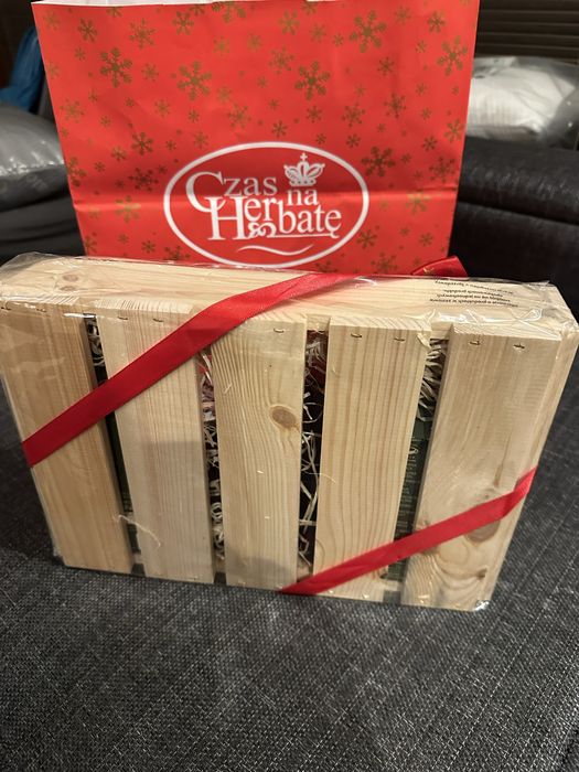 Prezent babcia i dziadek herbaty i dodatki