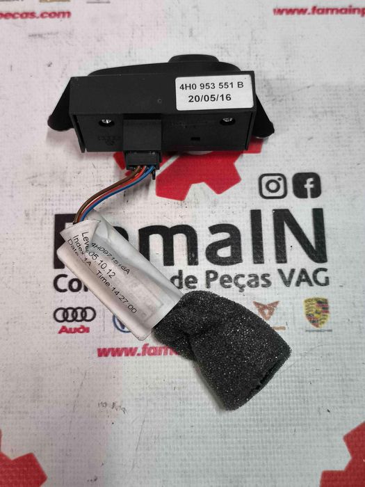 Botão / Interruptor Ajuste Coluna Direção AUDI A8 D4