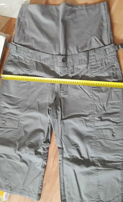 Spodnie ciążowe 3/4 nowe, na lato, tchibo, 40-42 L/XL