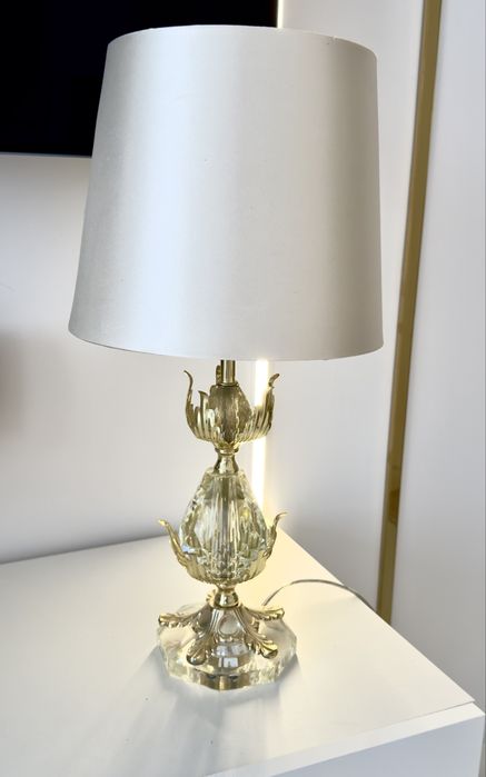 Lampa klosz glamour krusztal