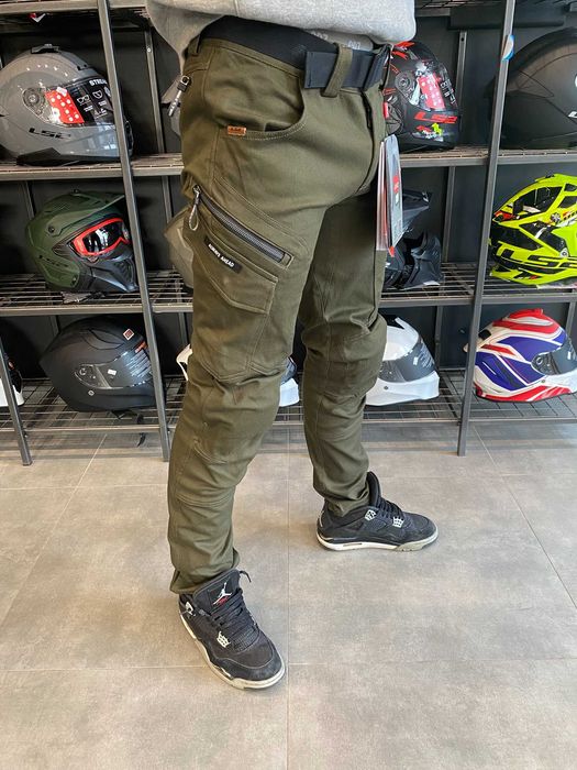 Spodnie Motocyklowe LS2 Straight Man Olive Green