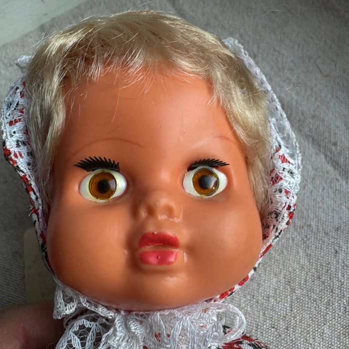 Stara Lalka Grażynka  PRL 1981 rok nowa