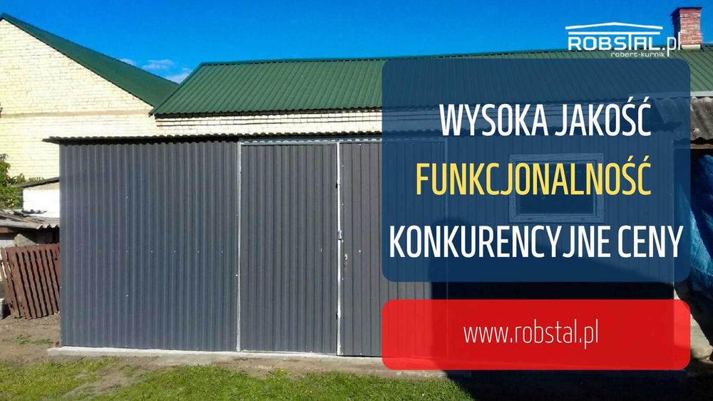 Schowek ogrodowy 6x4 m – montaż w całej Polsce, szybka realizacja