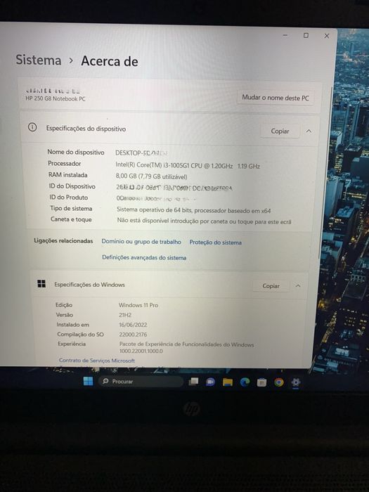 HP 250 G8 Notebook