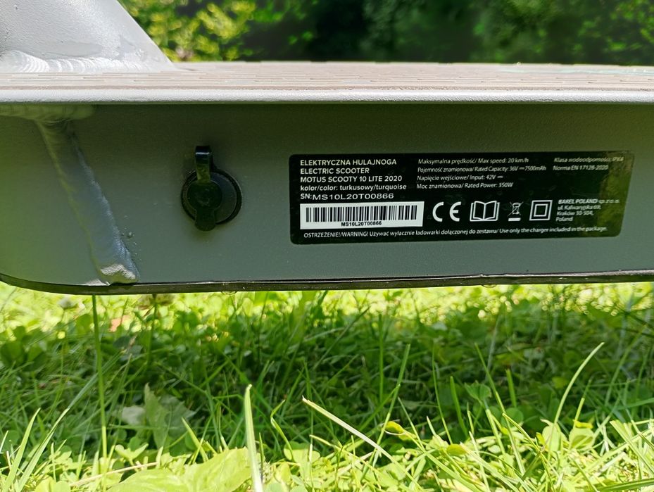Hulajnoga elektryczna Motus