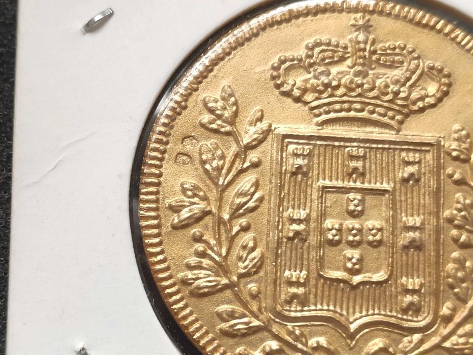 Moeda Réplica D. Maria II em Prata - 21g_0.925%