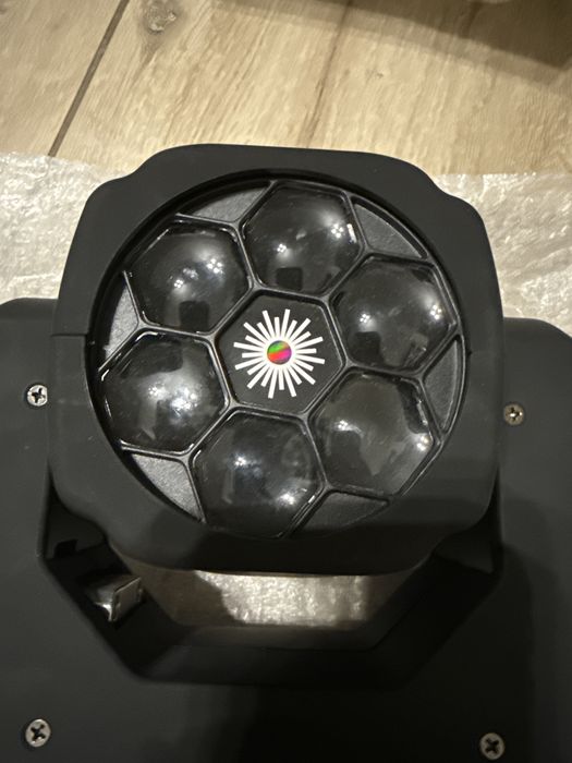 Zestaw 2x Głowica Led Ruchoma Głowa Dj impreza [KO125]