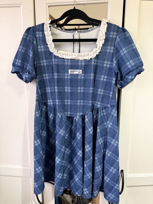Vestido Azul Curto