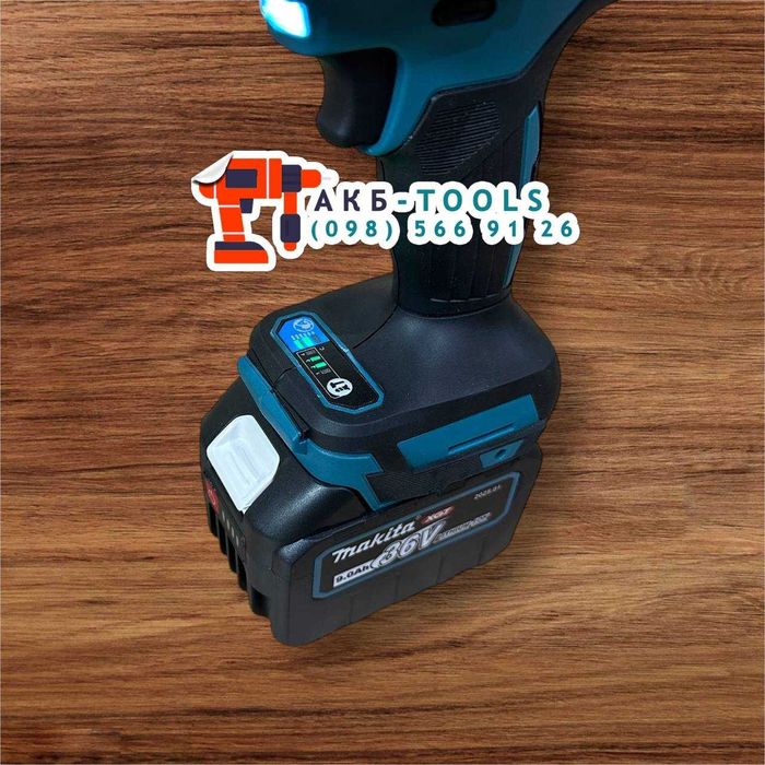 Ударний гайковерт Makita DTW850BL з крутящим моментом 850Nm 1АКБ 36/9