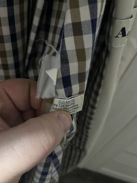 Винтажный Aquascutum плащ тренч  Англия