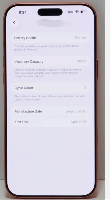 iPhone 17 Pro Max 256Gb Cosmic Orange