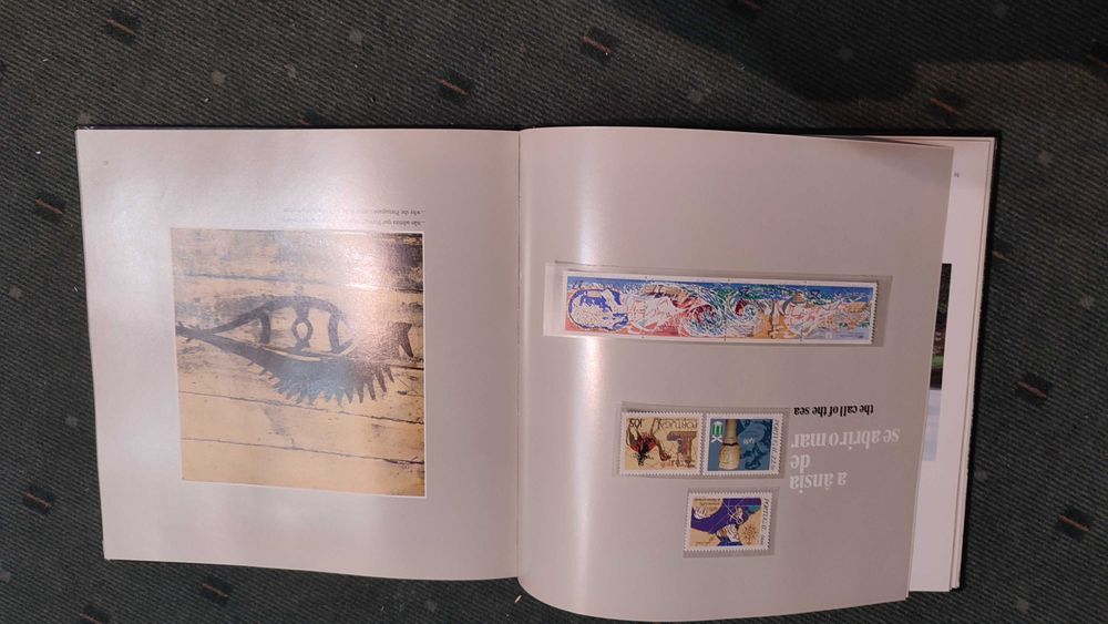 Portugal Em conversa de Génios Amadeu/Pessoa - Edição CTT com selos