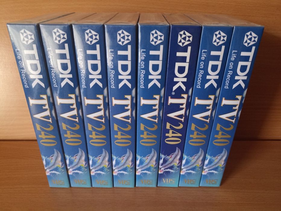 Cassettes VHS seladas