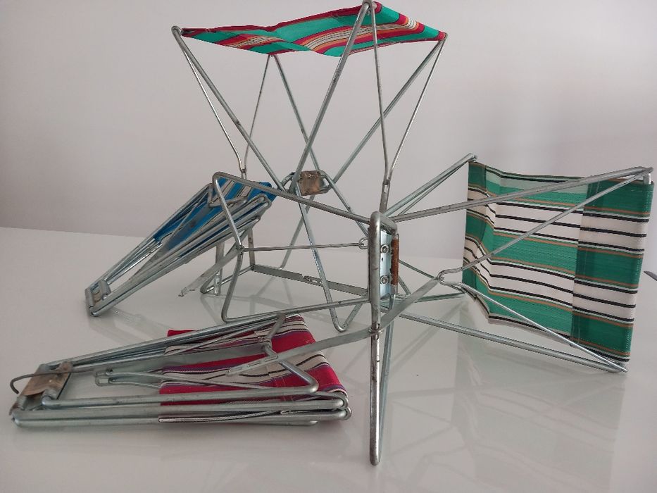 Bancos de campismo desmontáveis