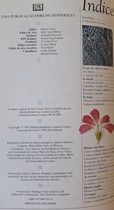 Livro: Como Funciona a Natureza (Seleções do Reader's Digest)