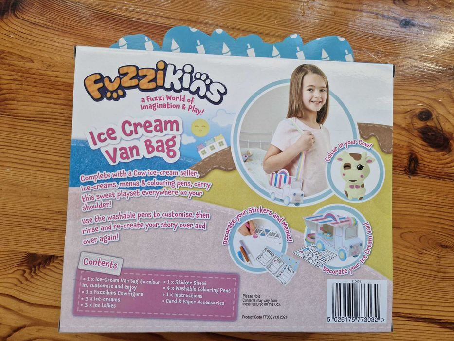 Fuzzikins Ice Cream Van Bag Furgonetka z Lodami