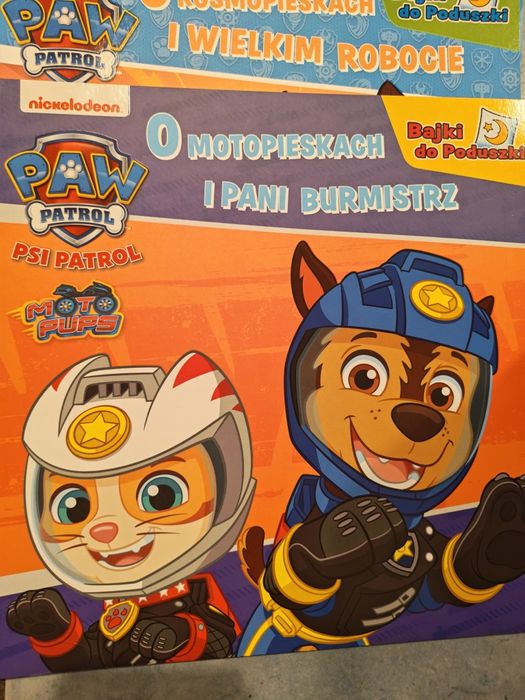 Książeczki Psi Patrol 9 sztuk