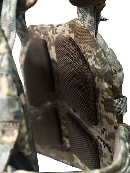 Плитоноска PredatorEYE 1000D кордура піксель швидкоскиди