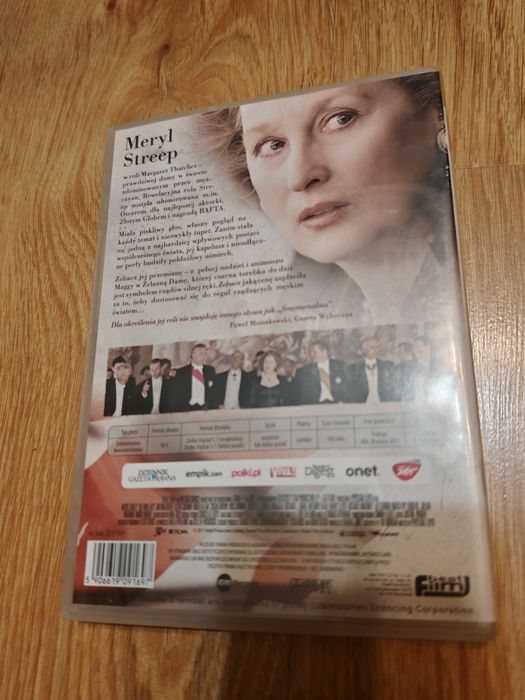 Żelazna dama Meryl Streep dvd