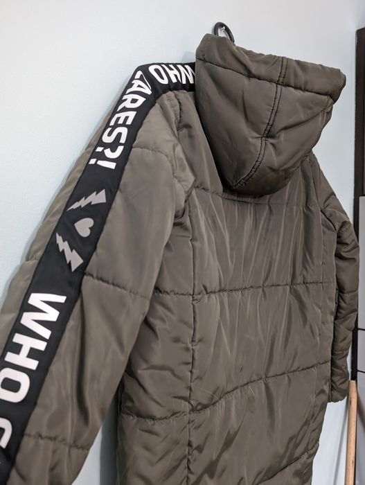 Kurtka zimowa ciepła parka dla dziewczynki 146 Reporter Young