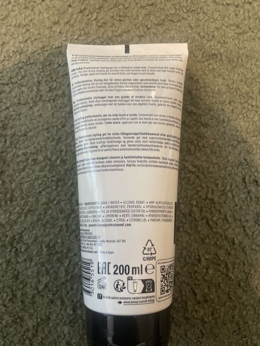 Loreal fix max żel utrwalający do stylizacji włosów 200ml 2409