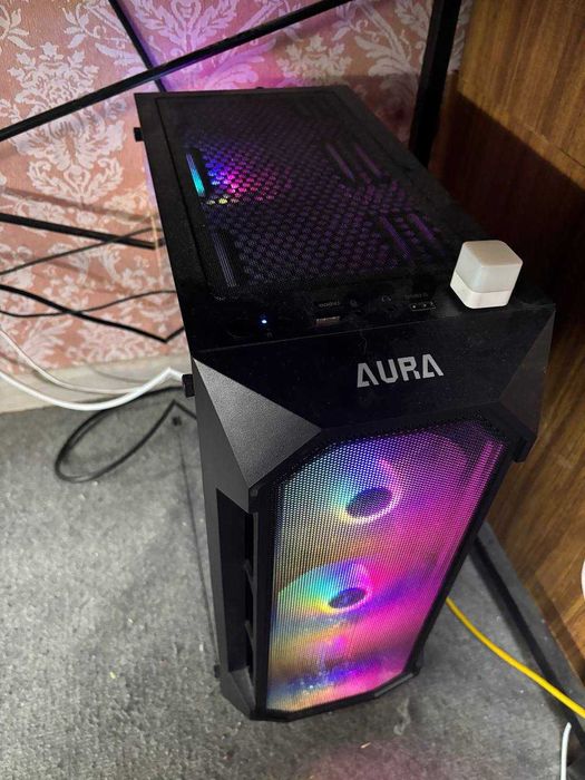 ПК Gigabyte AMD Ryzen 7 5700X, Asus GeForce RTX 4060 Dual OC 8192MB, B550M AORUS ELITE, DDR4 32GB, SSD-диск Kingston NV2 3D NAND 1TB M.2