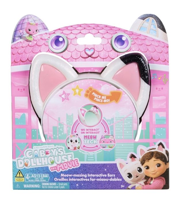 Інтерактивні нявкотячі вушка Габбі Будинок Габі Габбі