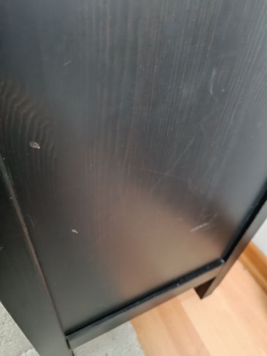 Ikea Hemnes 197.7x48.2x37cm Preto-castanho