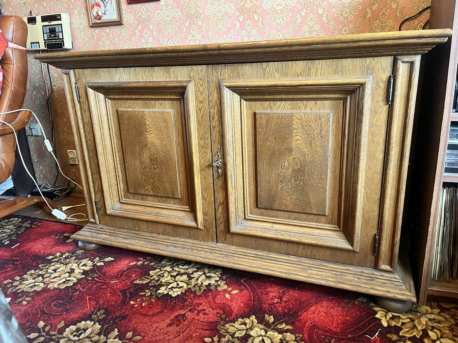 Komoda szafka drewno dąb stan b.dobry