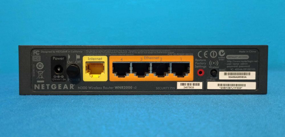 Wi-Fi роутер NETGEAR WNR2000: 350 грн. - Периферійні пристрої Київ на Olx