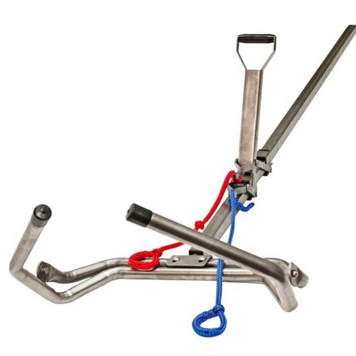 Urządzenie porodowe ze zmiennym lub stałym naciągiem. Wycielacz