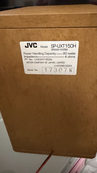 Aparelhagem JVC módulos cassete minidisc