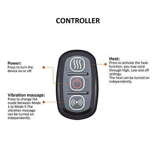 NOVO!  Massagem Elétrica Pescoço, Ombro, costas c CALOR