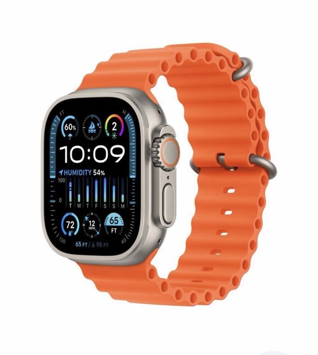 Ремешок Apple Ocean Band для Watch 49mm - Orange (MT653)