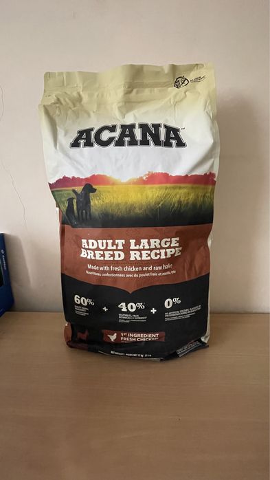 Acana Adult Large Breed 11.4 кг 17 кг сухий корм Акана