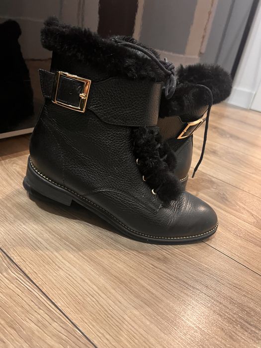 Trzewiki ,botki,buty, WOJAS zimowe  Skóra naturalna