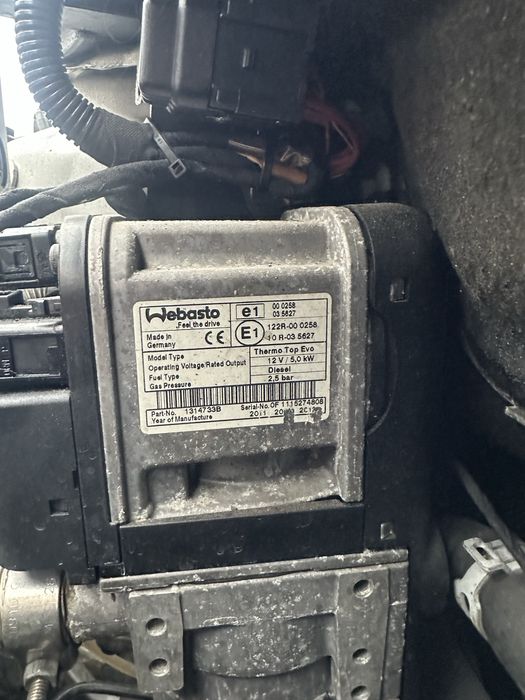 Webasto Thermo Top Evo 5 kW дизель + пульт