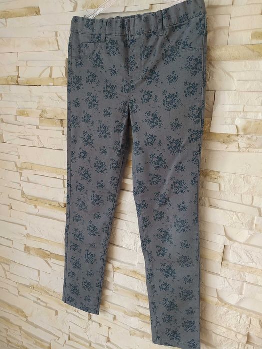 Spodnie skinny r.152 Denim Co jegginsy w gumkę