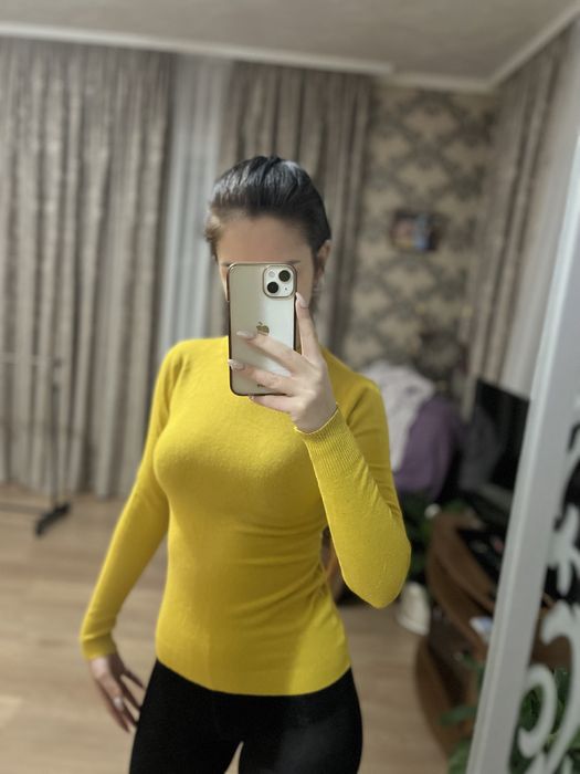 Гольф горчичный