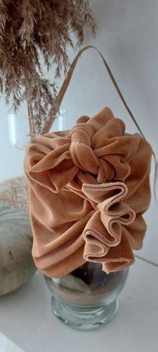 Turban welurowy nowy
