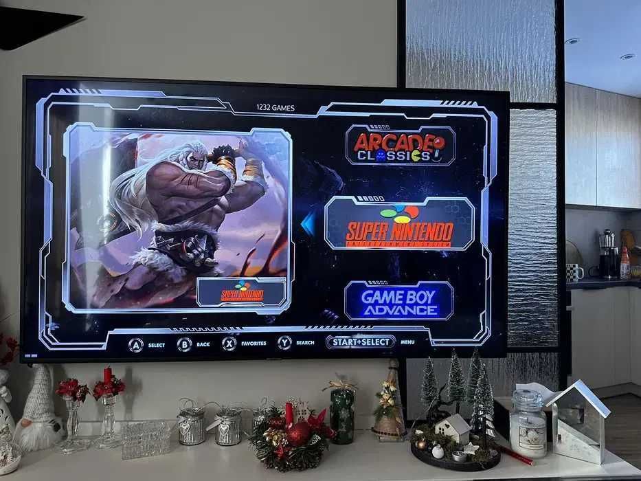 Retro konsola 4K, 41 tys gier,PSX, PSP,SNES, Pegasus, Amiga C64, Atari