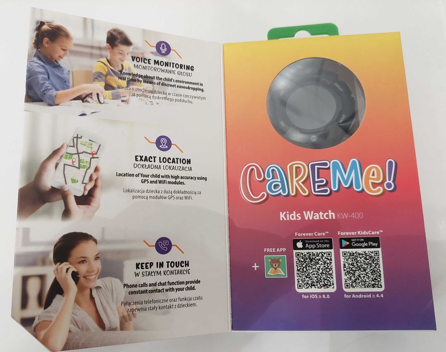 SmartWatch FOREVER KIDS Care ME KW-400