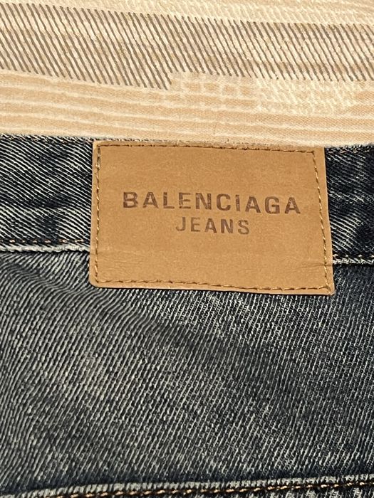 джинси Balenciaga сині baggy