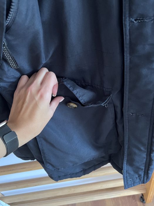 Granatowa parka kurtka zimowa cedarwood State M